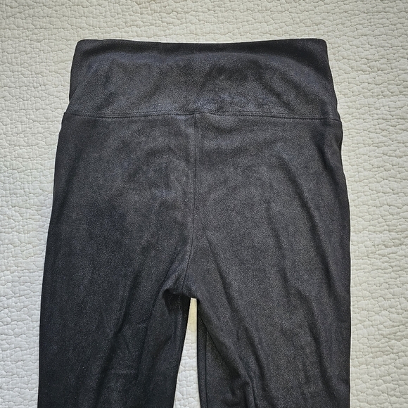 AMERICAN Eagle Faux Suede Black Leggins - Picture 4 of 7